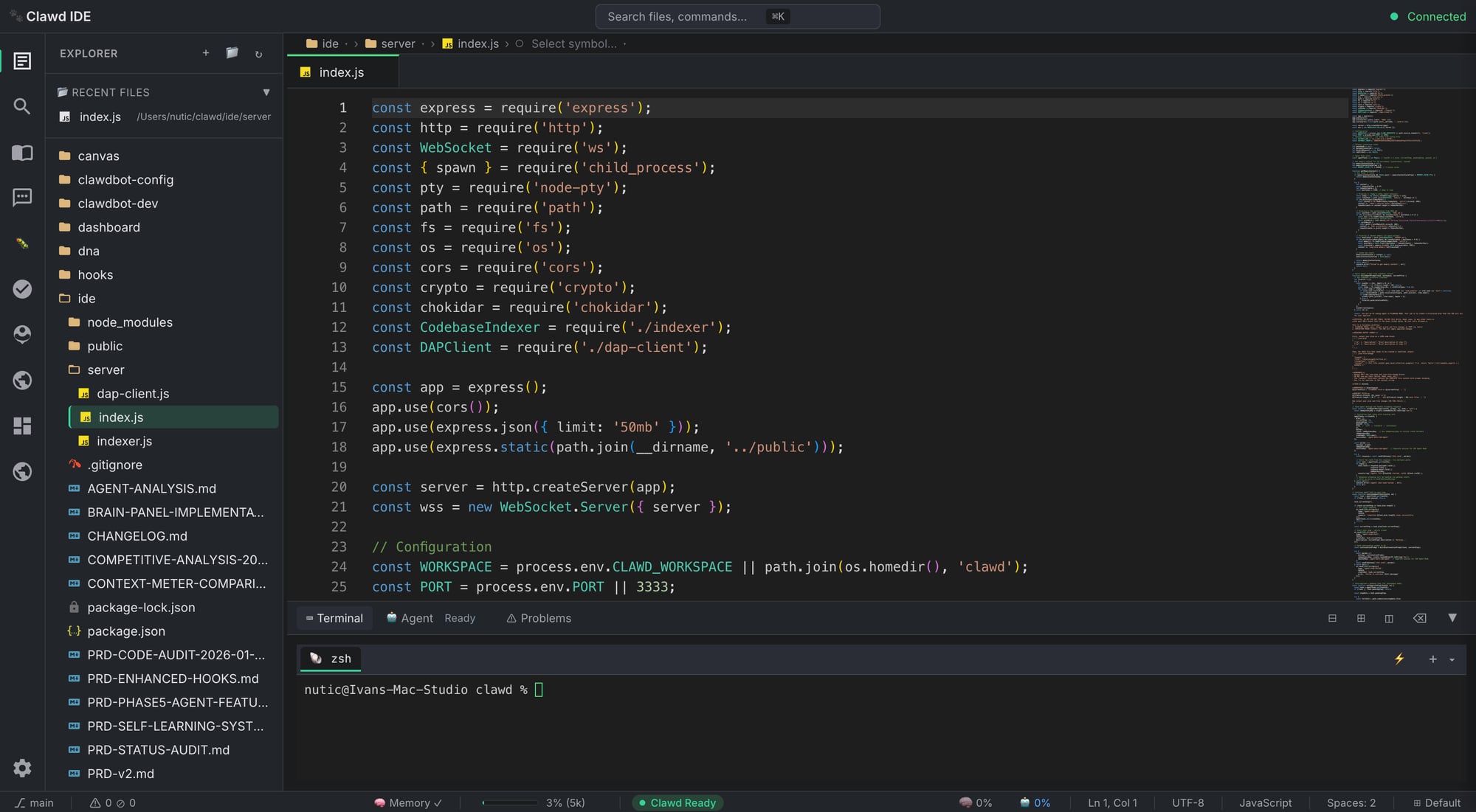 DNA IDE - AI-native code editor
